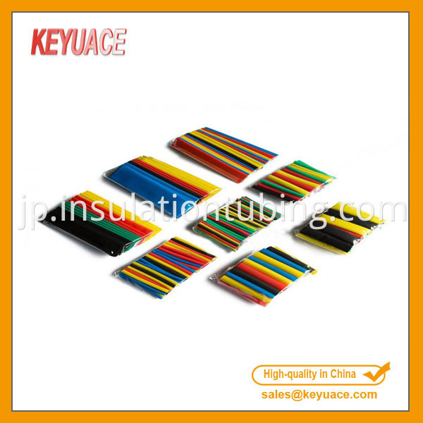 Coloured Colored Heat Shrink Shrinkable Tube Sleeve Set Kit